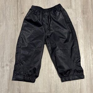 Tuffo Kids Black Rain Pants